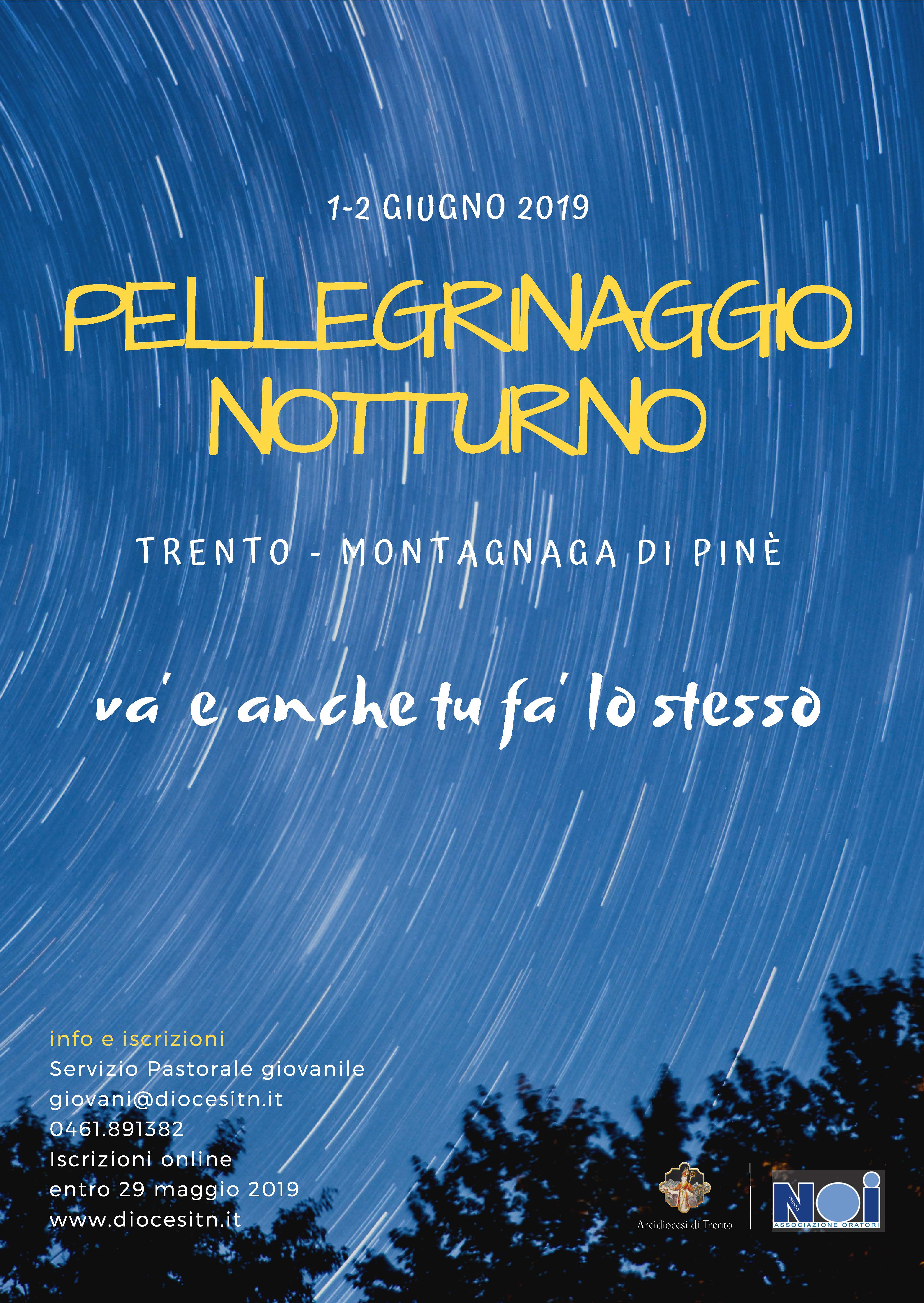 Pellegrinaggio Notturno A Pin Chiesa Di Trento